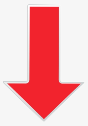 Red Down Arrow Png