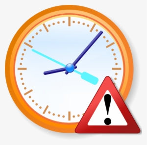 Free Vector Analog Clock Warning Clip Art - Pinhão Railway Station