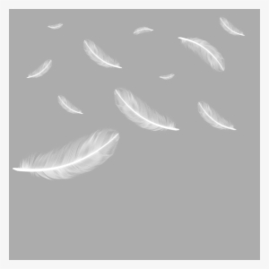 Floating Falling Feather, Feather, Feathers, Feathers - Feather Png