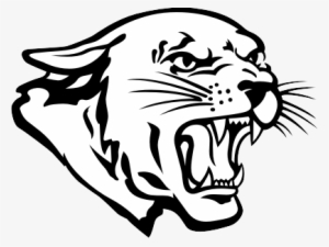 Drawn Panther Clip Art - Clifton Middle School