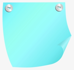Sticky Note Blue Png Clip Art - Blue Sticky Notes Png