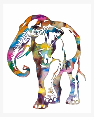 Elefante Pintura De Acuarela