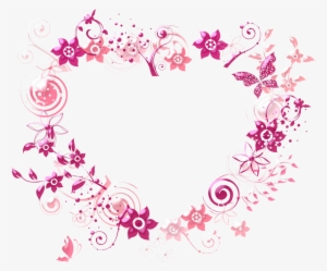 Corazon Flores 01 By Bbvzla - Corazones De Flores Png