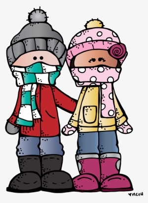 Melonheadz Illustrating Happy Winter - Melonheadz Winter Clipart