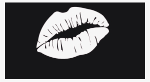 Lips Buy Now - Lips Black And White Png