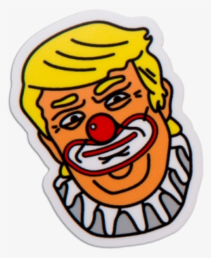 Clown Trump Sticker Animation - Logon 8 Donald Trump Unisex Sun Hat Royalblue One Size