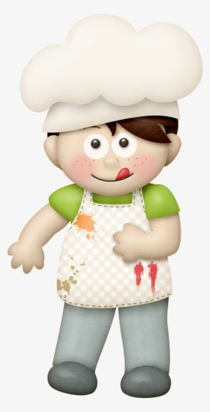 Lliella Homecookedmeal Boy1b - Boneco Confeiteiro Desenho Png