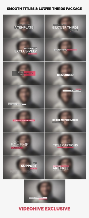 15 Lower Thirds - Présentation Design