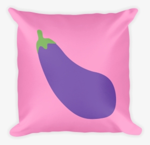 Eggplant Emoji Pillow Swish Embassy - Pillow