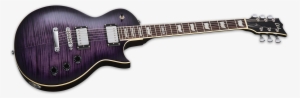 The Ec-256fm Is The Perfect Evidence That A Great Guitar - Esp Ltd Ec256fm Electric Guitar See Thru Purple Sunburst