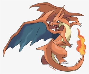 Mega Charizard By Yonaka-pinku - Mega Charizard Y