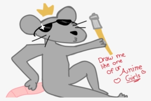 Clipart Rat Bad Queen - Rat