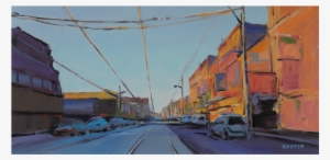 Downtown Sunshine Painting - Painting
