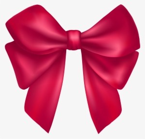 Dark Pink Bow Png Clipart - Bow Png Clipart