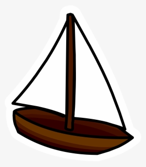 Toy Sailboat Pin - Toy Sailboat