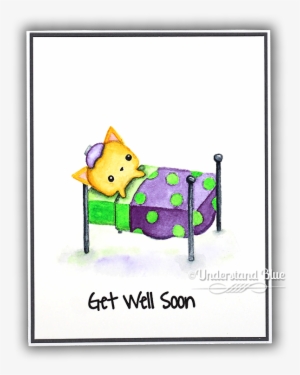 Get Well Soon Card With Waffle Flower By Understand - Flower