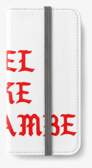 Harambe Yeezy Red Tlop T-shirt - Wallet