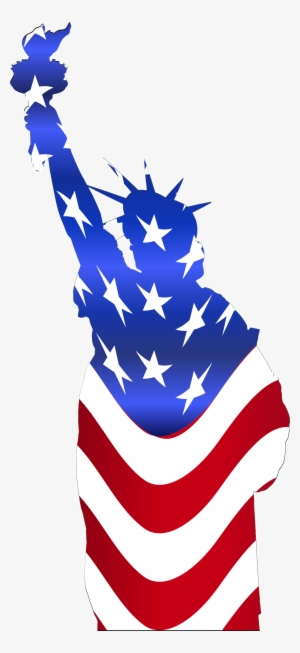 This Free Icons Png Design Of Statue Of Liberty Flag
