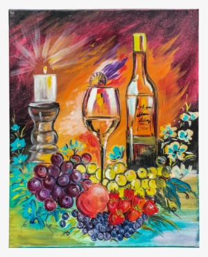 "wine Painting" Byob - Visual Arts