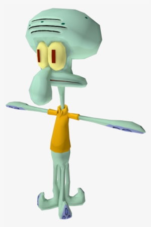 Lights, Camera, Pants Squidward Tentacles Technology - T Pose Png