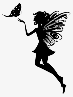 Free Fairy Silhouette Clip Art