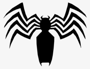 Venom Spiderman Symbol - Marvel Venom Logo Png