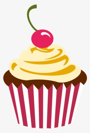Cupcake Logo Png Cherry Chocolate Cupcake By - Cupcake Png