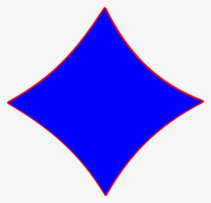 Blue Diamond Clip Art - Blue Diamond Shape Clip Art