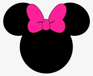Silhouette Minnie Mouse At Getdrawings - Minnie Mouse Head