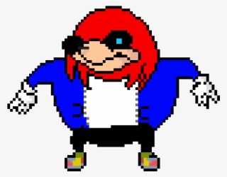Sans Ugandan Knuckles - Uganda Knuckles Pixel Art