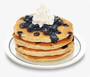 Buttermilk Pancakes, Whipped Topping And Sweet - Ihop Blueberry Pancakes