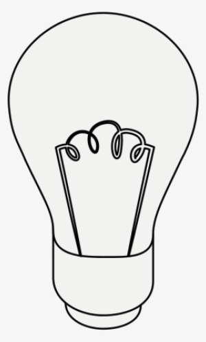 Regular Lightbulb Icon Image - Incandescent Light Bulb