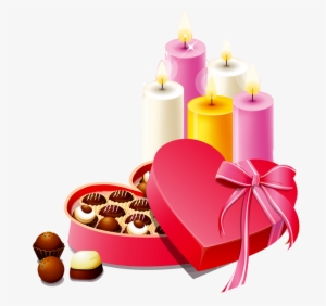 Chocolate Clipart Candle - Candles .png