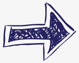 Hand Drawn Arrow - Purple Hand Drawn Arrow Png