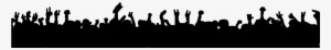 Spider-man Concert Crowd Drawing - Concert Crowd Silhouette Png