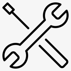 Png File - Wrench And Screwdriver Png