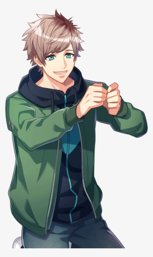 Tsuzuru Serious Ssr Transparent - Happy Anime Boy Png