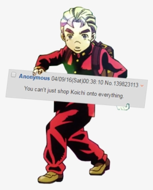 楽制作 Onemusic To Be Continved Anonymous 04/09/16 - Diamond Is Unbreakable Koichi Pose