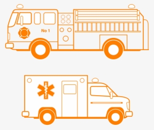 Fire Truck Clipart Ems - Ambulance And Fire Truck Clip Art