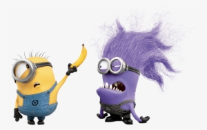 Purple Minion Transparent Stickpng - Despicable Me 2 Animation 2013 32x24 Print Poster