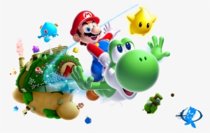 Super Mario Galaxy 2 Png Banner Transparent - Mario Bros Wallpapers Hd
