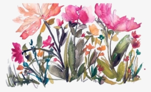 Primarily Yellowprimarily Yellow - Transparent Floral Watercolor Png