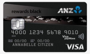 Anz Rewards Black Credit Card - Pink Anz Card