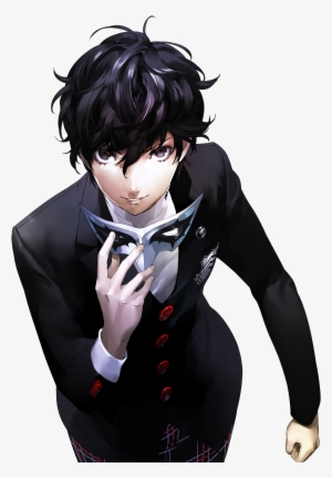 Protagonist Holding Mask - Persona 5 [ps3 Game]