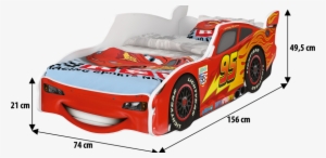 Size140 - Lightning Mcqueen Bed Size