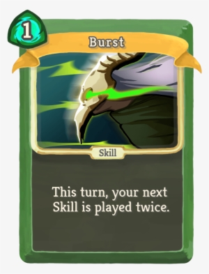 Burst - Slay The Spire 武器