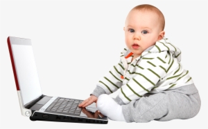 Baby With A Laptop