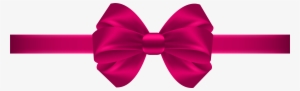 Bow Pink Transparent Png Clip Artu200b Gallery Yopriceville - Pink Ribbon Transparent Background