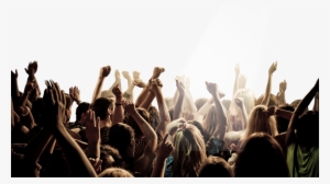 Party Crowd Png - Crowd At Concert Png