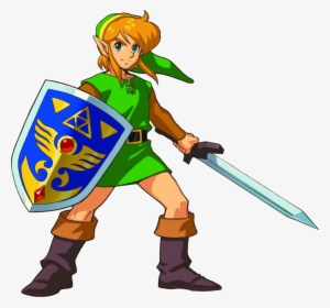 The Legend Of Zelda Clipart Blonde - Legend Of Zelda Link To The Past Link